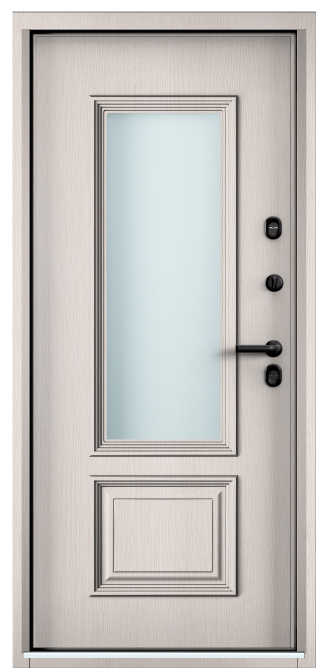 SNEGIR ARCTIC-S MP, Панель MDF с ПВХ покрытием, AS-3D2, Лиственница белая (арт. ПВХ Лиственница белая) в Саранске