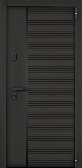 ULTIMATUM PRO PP, Панель MDF с ПВХ покрытием, UT-F4, ПВХ Черная шагрень в Саранске